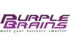 Purple Brains Logo (beirut central district, Lebanon)